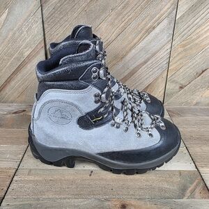 La Sportiva Makalu Womens Outdoor Hiking Boots Size EU 39 US Size 8.5 Gray Black